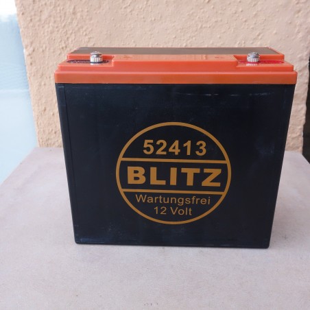 Bateria Gel negro 12V 24Ah sin mantenimiento BIGTWIN CLASSIC