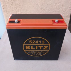 Bateria Gel negro 12V 24Ah sin mantenimiento BIGTWIN CLASSIC