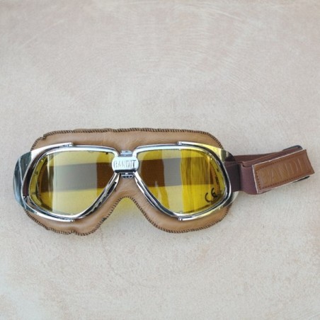 Gafas BANDIT beige con cristales amarillos