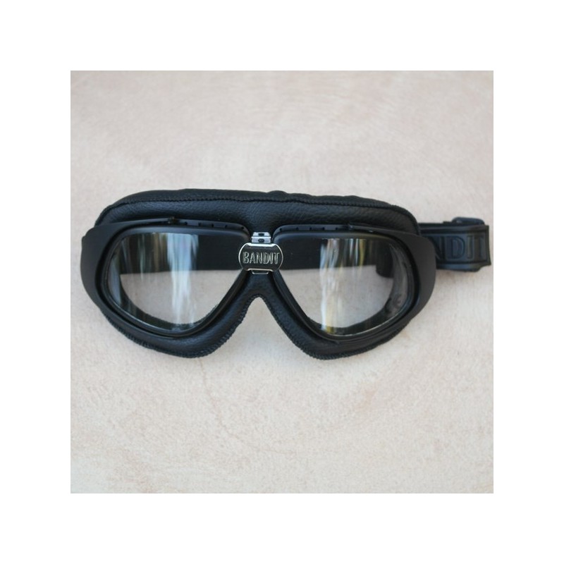 Gafas BANDIT negro con cristales transparentes